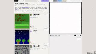 Tutorial How to enter on Sandspiel Studio BETA [upl. by Hadik]