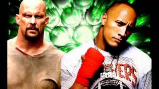 WWE  Stone Cold Steve Austin  The Rock MashUp [upl. by Bahner]