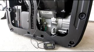 Hardline Products HourTach Meter HR80612 HEAT TESTED on a Harbor Freight Predator 2000 Generator [upl. by Rawdin]