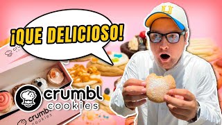 PROBANDO LAS GALLETAS MÁS VIRALES DE TIKTOK  CRUMBL COOKIES [upl. by Avra]