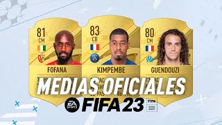 FIFA 23 MEDIAS OFICIALES LIGUE 1 KIMPEMBE FOFANA GUENDOUZI [upl. by Akiemehs]