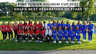 2021 PING Junior Solheim Cup Opening Ceremony [upl. by Ailgna]