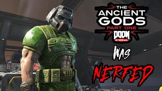 DOOM Eternal The Ancient Gods Part 1 WAS NERFED [upl. by Dusen271]