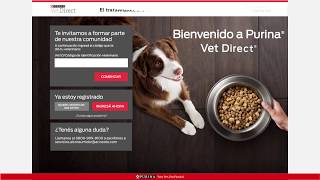 PURINA® Vet Direct® ¿Cómo compro [upl. by Couq]