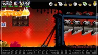 Patapon 3 Walkthrough pt 41 Archfiend of Adamance F2 [upl. by Grinnell375]