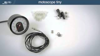 motogadget motoscope tiny Produktinformation deutsch [upl. by Wasserman489]