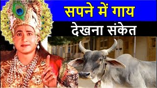 सपने में गाय देखना संकेत  क्या कहते हे श्री कृष्ण  sapne me gaay dekhna sanket [upl. by Dibri]