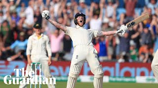 Ben Stokes on Englands sensational third test Ashes win over Australia [upl. by Fernas975]