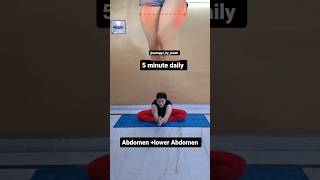 fatloss from abdomen lower abdomen at the same time aarogyabypreeti weightlossjourney abdomen [upl. by Anirbes]