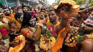 Golconda Talwar shiva Potharaju Gavu At Golconda Bonalu 2022  Talwar shiva potharaju Teenmaar Dance [upl. by Jeffry]