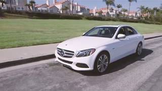 2018 MercedesBenz C 350e Plugin Hybrid Sedan Review [upl. by Eiramadnil]