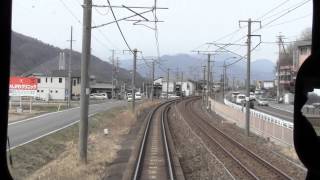 しなの鉄道115系クモハ114前面展望 大屋→信濃国分寺 Shinano Railway Cab View 45 [upl. by Rednaeel]