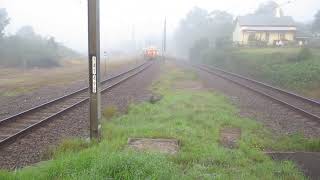 Teralba Railway Station on a Foggy Morning [upl. by Ress]