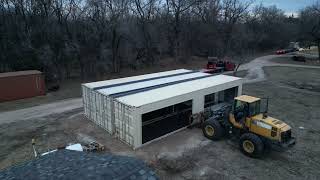 Triple40 Shipping Container Garage Build A Depreciation and Cost Winner shippingcontainer [upl. by Hanas830]