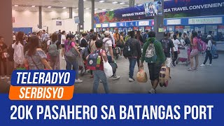 Batangas port expects 20K passengers for Undas 2024  Johnson Ikwento Mo 28 October 2024 [upl. by Damaris]