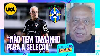 DORIVAL NÃO TEM TAMANHO PARA DIRIGIR A SELEÇÃO MAS QUEM É QUE TEM OLHA ESSE COMENTÁRIO DO TRAJANO [upl. by Akiv]