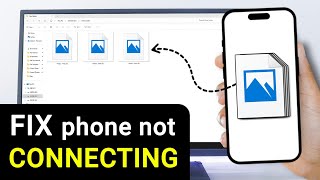 Phone Not Connecting to PC but Charging Only Best Solution [upl. by Sunev]