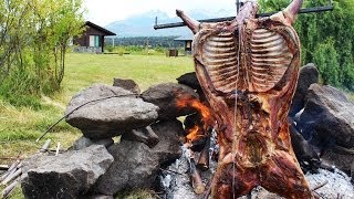 Cordero al Asador desde la Patagonia  Locos X el Asado [upl. by Uphemia199]