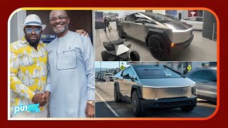 Osei Kwame Despite Money Battles Ken Launches Expensive new CyberTruck which Cost 1 Billion [upl. by Nissy]