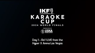 2024 IKF Karaoke Cup World Finals  Day 1 [upl. by Trinatte]