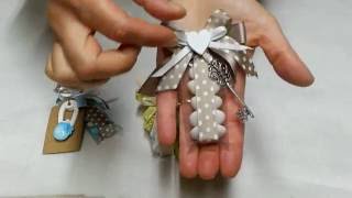 Tutorial bomboniera matrimonio battesimo cresima comunione  ilDettagliocom [upl. by Radman]