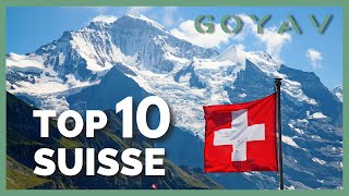 Les 10 plus belles villes de Suisse [upl. by Morry]