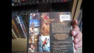 My DVD Collection 2012 James Bond [upl. by Idyak856]