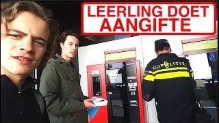 LEERLING DOET AANGIFTE BIJ DE POLITIE [upl. by Adelind]