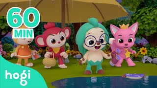 Rain Rain Go Away  More Nursery Rhymes amp Kids Songs  Pinkfong amp Hogi [upl. by Einhoj]