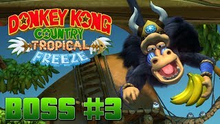 Donkey Kong Country Tropical Freeze  Boss Fight 3 HD [upl. by Siesser]