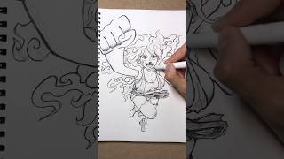 Drawing JEWELRY BONNEY “ NIKA “ ✏️✒️🔆shorts anime onepiece bonney [upl. by Padegs]