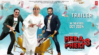 HERA PHERI 3  Trailer  Akshay Kumar  Suniel Shetty  Paresh Raval  Kiara Rashmika M New Video [upl. by Teador]