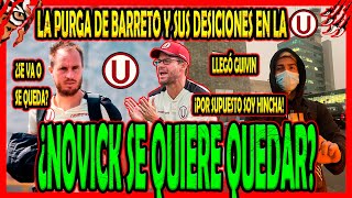 ¿NOVICK QUIERE SU REVANCHA  ¿GUIVIN ES LO QUE NECESITAMOS  ¿BARRETO MANO DURA LA PURGA SIGUE [upl. by Thornie712]