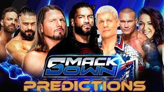 WWE SMACKDOWN 27 SEP 2024 PREDICTION [upl. by Stimson]