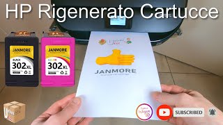 HP DESKJET CARTUCCE RIGENERATO JANMORE Unboxing e Installazione…🖨 [upl. by Iknarf]