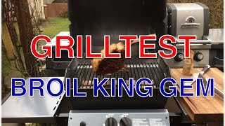 Broil King GEM Unboxing Test 18kg XXL Tomahawk Steak grillen  Klaus grillt [upl. by Nylesoj10]