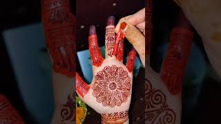 Sticker mehndi designs shorts minivlog viral shorts ytshorts likeyoutubeshorts [upl. by Keelia]