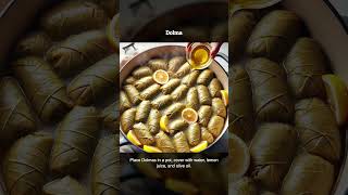 Dolma How to Make Stuffed Grape Leaves [upl. by Seiuqram]