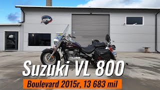 2015 SUZUKI VL800TL5 BOULEVARD C50T [upl. by Eduino]