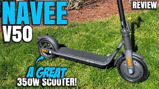 The Best 350W Scooter So Far  Navee V50 Electric Scooter Review [upl. by Elleirda]