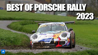 Best Of Porsche Rally 2023  Amazing Sound Max Attack Flat Out [upl. by Palmore374]