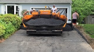 APak Paving Resurfaces Our Asphalt Driveway [upl. by Fotzsyzrk958]