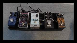 Guitar Effects pedal order and sound demonstration [upl. by Lladnik]