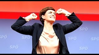 ÖSTERREICH Pamela RendiWagner will Bundeskanzlerin werden [upl. by Ilocin202]