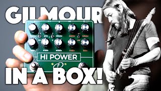 FINALLY The ULTIMATE David Gilmour Pedal HIPower [upl. by Gnus243]