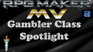 RPG Maker MV Gambler Class Spotlight [upl. by Odnavres]