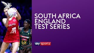 LIVE NETBALL South Africa vs England  Match 2 [upl. by Milde795]