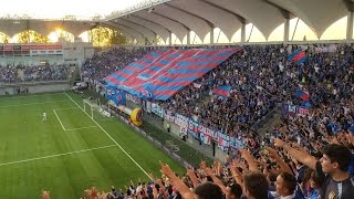 TIEMBLA LA FLORIDA minutos finales  U de Chile vs Audax  7ma fecha torneo 2018 [upl. by Atinahc387]