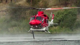 Fire Attack Helicopters in Action at Shannon Lake [upl. by Chloe174]