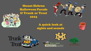 2023 Mount Hebron Halloween Parade and Trunk or Treat [upl. by Lashondra]